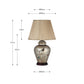 Papillon Butterfly Ceramic Table Lamp