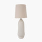 Laila Natural Organic Tall Ceramic Table Lamp