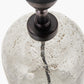 Ophelia Small Grey Bubble Glass Table Lamp Base