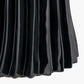 Devony Black Pleated Ceramic Table Lamp Base with Lino 35cm Black Self Lined Linen Cylinder Lampshade