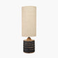 Alaric Antique Black Wash Mango Wood Table Lamp