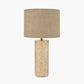 Kanoa Limestone Cylinder Table Lamp