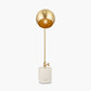 Eloise Gold Metal and Marble Table Lamp