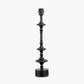 Emilio Matt Black Candlestick Table Lamp Base