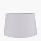 Piero Antique Bronze Metal Candlestick Table Lamp Base with Winston 35cm White Handloom Tapered Lampshade