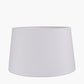 Piero Antique Bronze Metal Candlestick Table Lamp Base with Winston 35cm White Handloom Tapered Lampshade