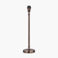 Piero Antique Bronze Metal Candlestick Table Lamp Base