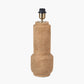 Gaiana Concrete Brown Stoneware Table Lamp Base