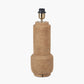 Gaiana Concrete Brown Stoneware Table Lamp Base