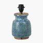 Theano Dot Design Blue Glaze Table Lamp Base