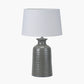 Helka Smokey Green Reactive Glaze Table Lamp