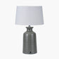 Helka Smokey Green Reactive Glaze Table Lamp