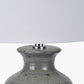 Helka Smokey Green Reactive Glaze Table Lamp