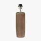 Inaya Natural Tapered Wood Table Lamp Base