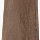 Esha Natural Conical Wood Table Lamp Base with Edward 35cm Pistachio Green Linen Cylinder Lampshade