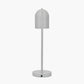 Finn Grey Metal Cloche Headed Table Lamp
