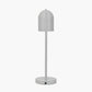 Finn Grey Metal Cloche Headed Table Lamp