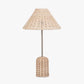 Hali Rattan Base and Shade Table Lamp