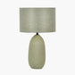 Erika Sage Vintage Textured Ceramic Table Lamp