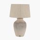 Rhone Ombre Sand Textured Tall Ceramic Table Lamp