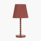 Sophia Terracotta Metal Bobble Table Lamp