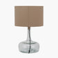 Avani Clear Glass Bottle Table Lamp