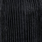 Ananya Black Paper Mache and Metal Textured Dome Table Lamp