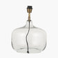 Corby Clear Glass Table Lamp Base