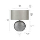 Mabel Silver Dot Textured Ceramic Table Lamp
