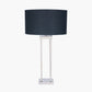 Langston Nickel Metal Column Table Lamp Base