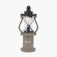 Gibson Antique Wood Lantern Table Lamp