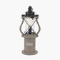 Gibson Antique Wood Lantern Table Lamp