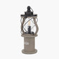 Gibson Antique Wood Lantern Table Lamp