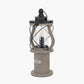Gibson Antique Wood Lantern Table Lamp
