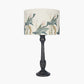 Captiva Antique Black Mango Wood Table Lamp Base