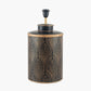 Deco Black Geo Art Deco Hand Painted Table Lamp Base