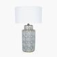 Kari Circle Pattern Ceramic Table Lamp Base