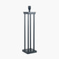 Langston Matt Black Metal Column Table Lamp Base