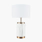 Carrara Marble Effect Ceramic Table Lamp