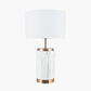Carrara Marble Effect Ceramic Table Lamp