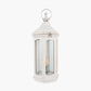 Adaline White Wash Wood Lantern Table Lamp