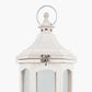 Adaline White Wash Wood Lantern Table Lamp