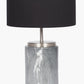 Carrara Grey Marble Effect Ceramic Table Lamp