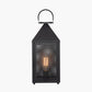 Folkstone Matt Black Metal Punched Lantern Table Lamp