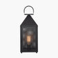 Folkstone Matt Black Metal Punched Lantern Table Lamp