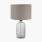 Ophelia Grey Bubble Glass Table Lamp Base