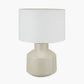 Nora Cream Crackle Effect Table Lamp