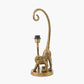 Vervet Antique Brass Metal Monkey Table Lamp Base