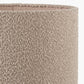 Captiva Antique Black Mango Wood Floor Lamp Base with Rouen 45cm Taupe Boucle Cylinder Lampshade
