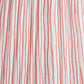 Alia Grey Wash Turned Mango Wood Floor Lamp Base with Thiago 45cm Cinnamon Stripe Mushroom Pleat Tapered Lampshade